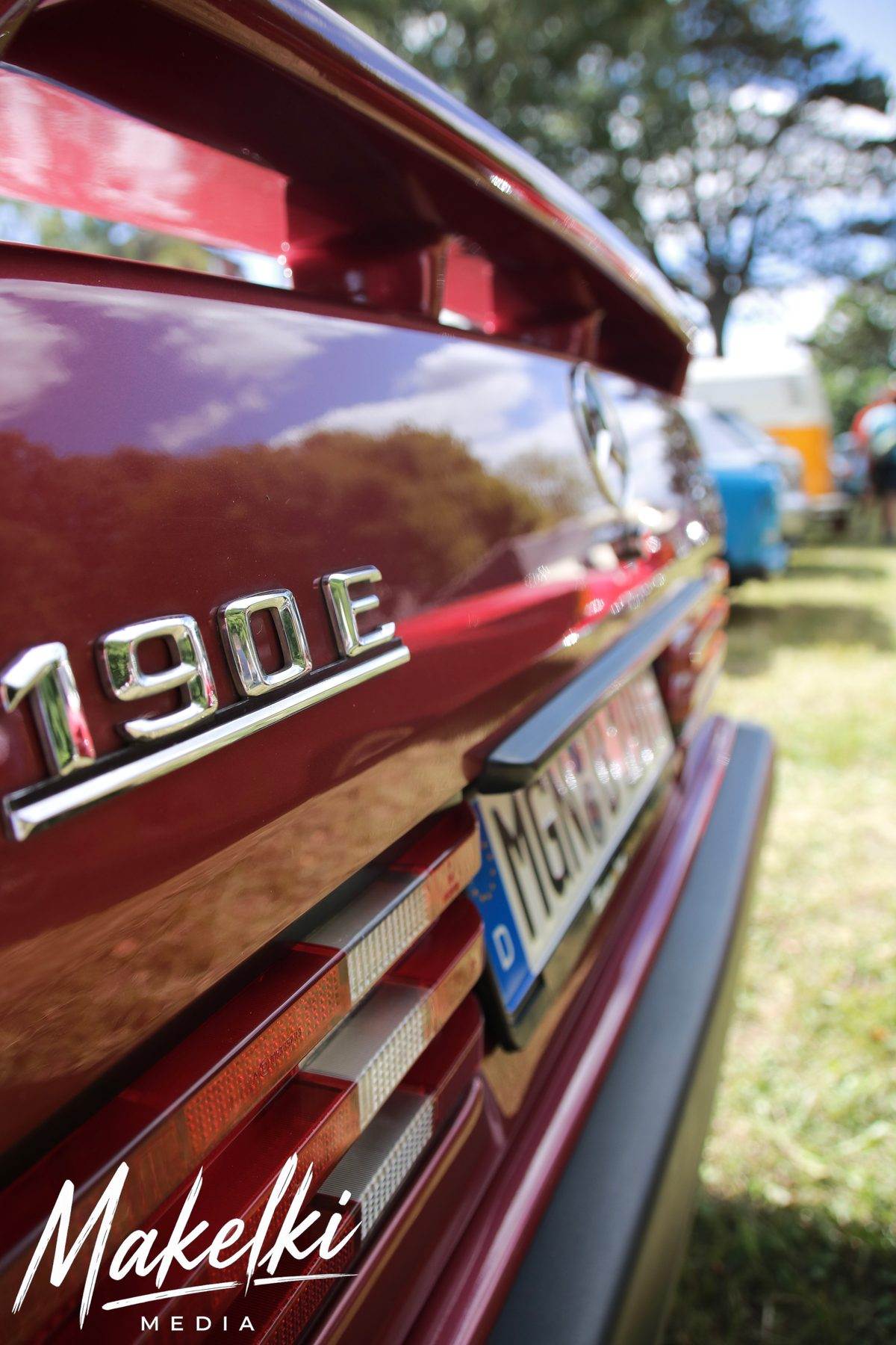 Mercedes 190E Detail, Aufnahme von Makelki Media